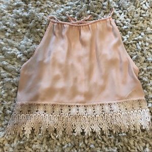 Urban Outfitters Light Pink Top